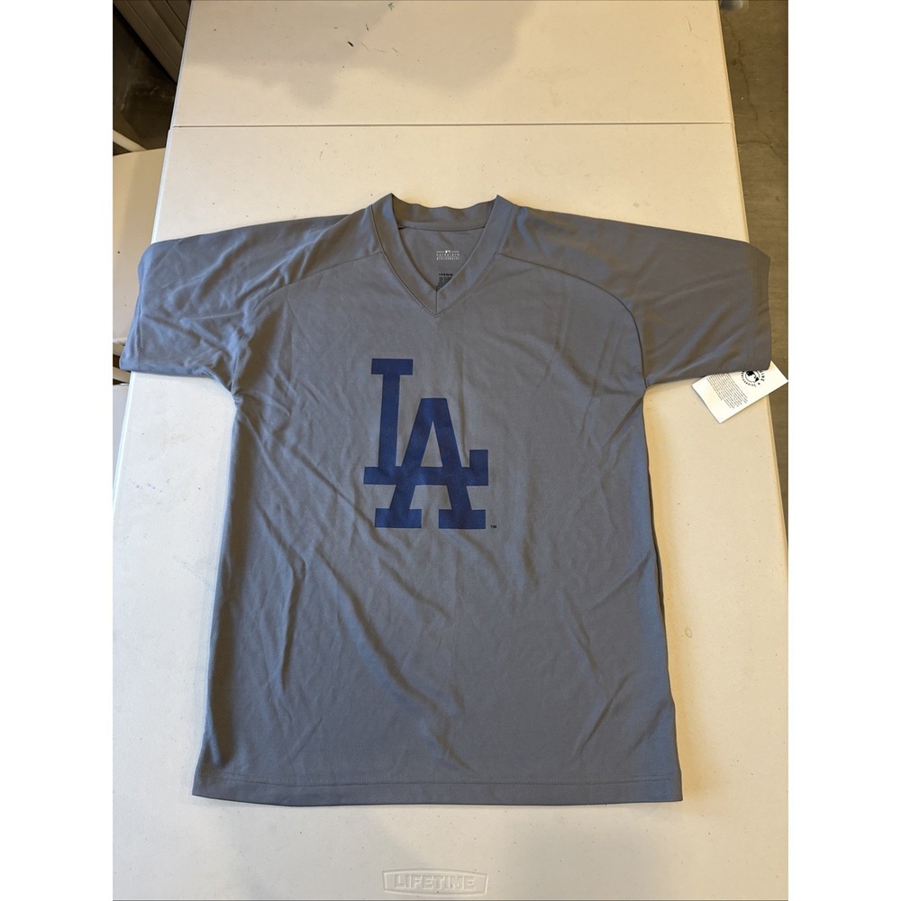 MLB LA Dodgers Jersey Shirt #17 SHOHEI OHTANI Youth Size L 14/16  NWT